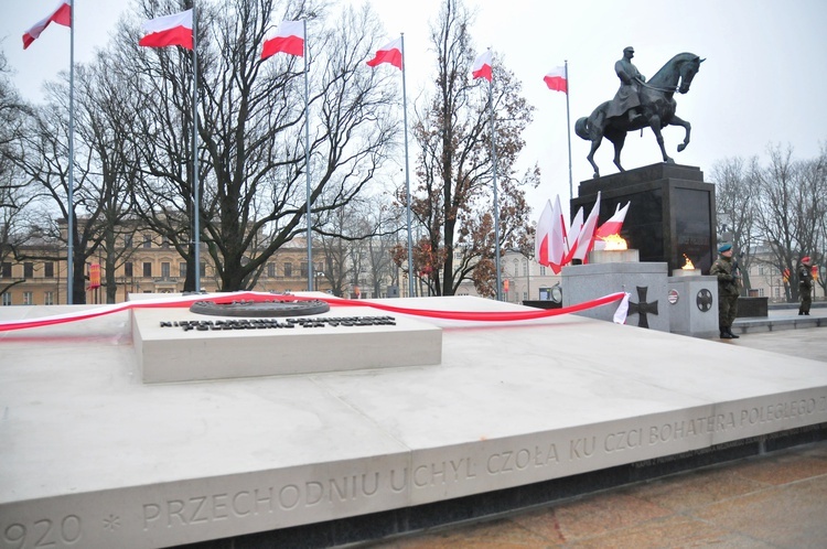 Uroczystości odsłonięcia pomnika Nieznanego Żołnierza w Lublinie