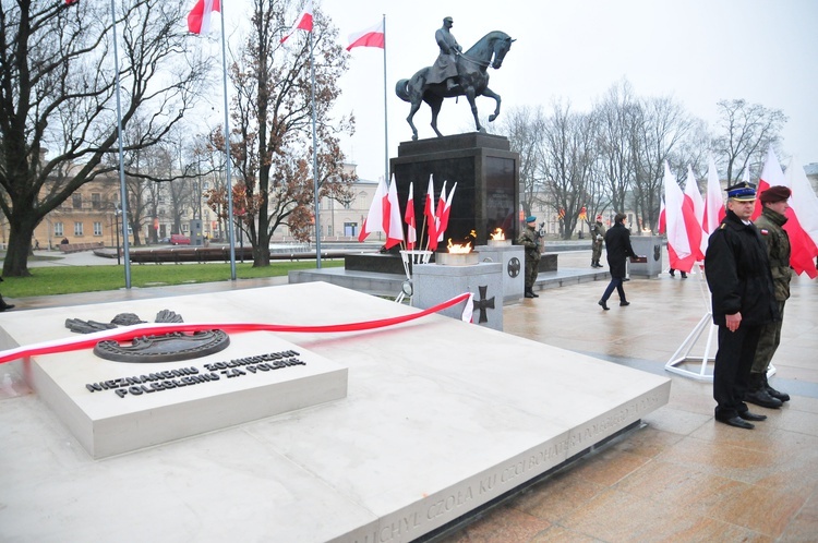 Uroczystości odsłonięcia pomnika Nieznanego Żołnierza w Lublinie