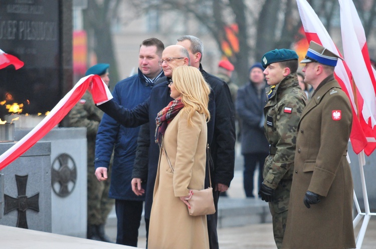 Uroczystości odsłonięcia pomnika Nieznanego Żołnierza w Lublinie