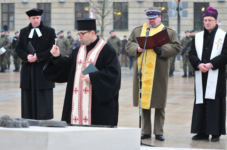 Uroczystości odsłonięcia pomnika Nieznanego Żołnierza w Lublinie