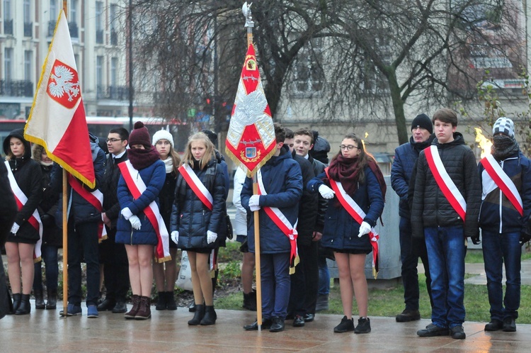 Uroczystości odsłonięcia pomnika Nieznanego Żołnierza w Lublinie