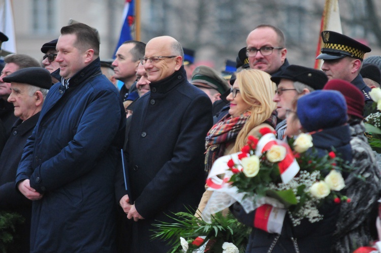 Uroczystości odsłonięcia pomnika Nieznanego Żołnierza w Lublinie