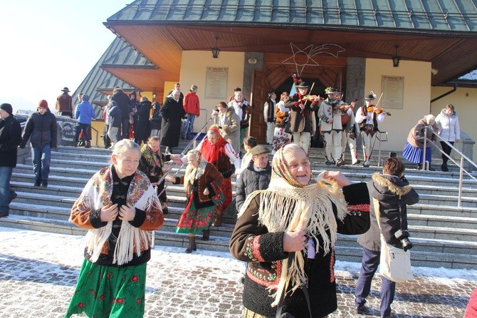 Opłatek górali w Ochotnicy Górnej