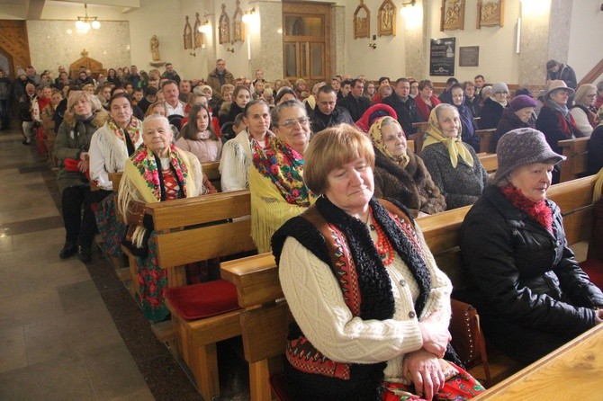 Opłatek górali w Ochotnicy Górnej