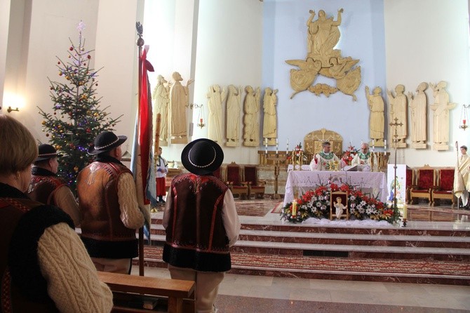 Opłatek górali w Ochotnicy Górnej