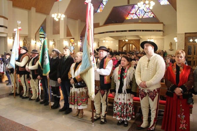 Opłatek górali w Ochotnicy Górnej