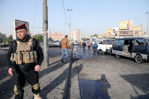 38 zabitych w podwójnym zamachu w Bagdadzie 