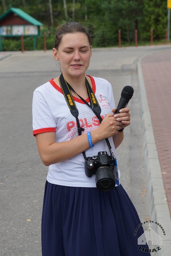 Helena Kmieć - wolontariuszka, oazowiczka, "muzyczna Helelenka" na pielgrzymkach