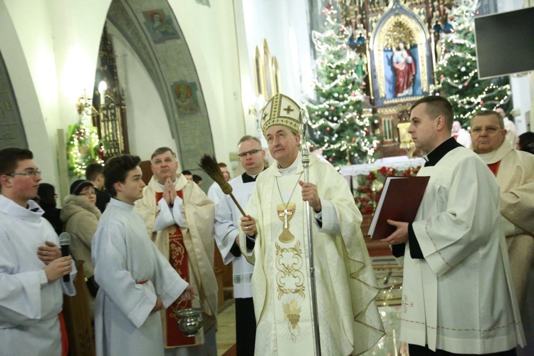 Poświęcenie organów w Lubczy