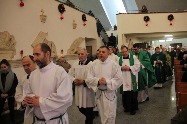 Poświęcenie ołtarza adoracji Najświętszego Sakramentu w Zielonej Górze