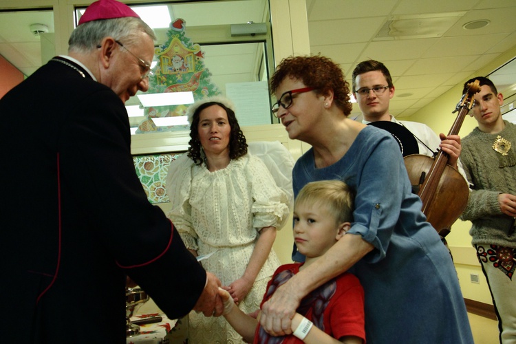 Kolęda abp. Marka Jędraszewskiego w USD w Prokocimiu