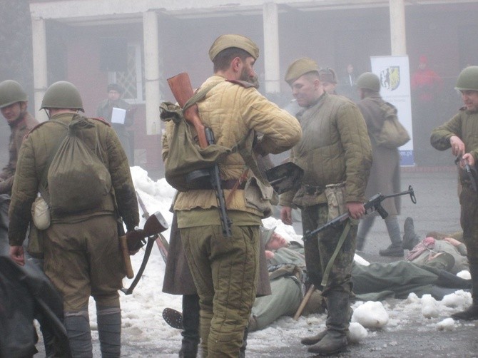 Rekonstrukcja walk o Miechowice z 1945 roku