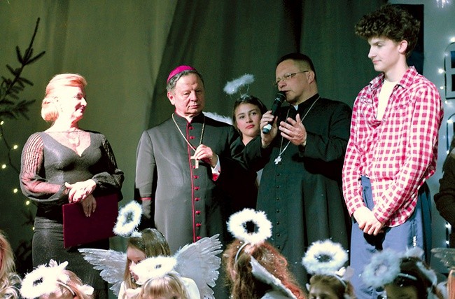 Życzenia zebranym złożyli bp Henryk Tomasik  i abp Grzegorz Ryś.