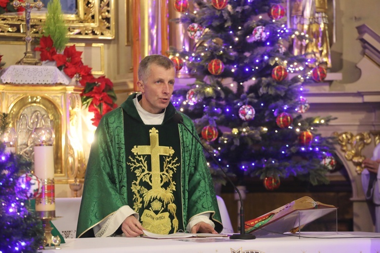 Poświęcenie sztandaru Rycerzy Kolumba w Gilowicach