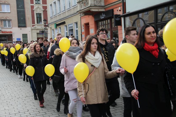 Polonez na zielonogórskiej starówce