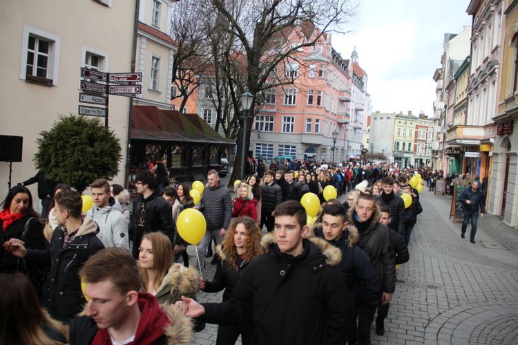 Polonez na zielonogórskiej starówce