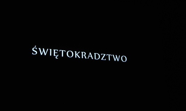 27 rocznica kradzieży relikwii Krzyża Świętego i pokaz "Świętokradztwa"