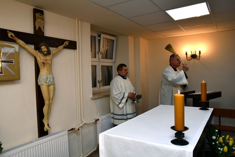 Poświęcenie kaplicy szpitalnej w Szczecinku