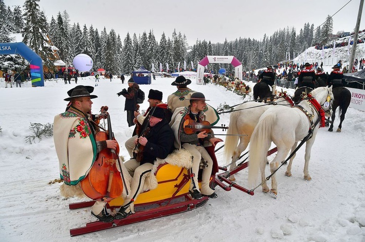 Góralskie wyścigi na śniegu