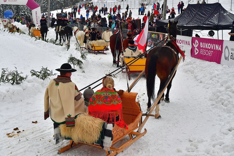 Góralskie wyścigi na śniegu