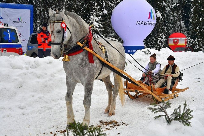 Góralskie wyścigi na śniegu