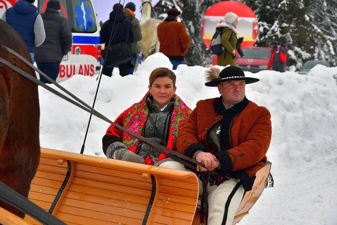 Góralskie wyścigi na śniegu