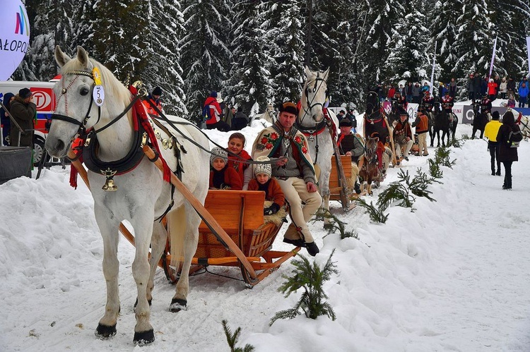 Góralskie wyścigi na śniegu