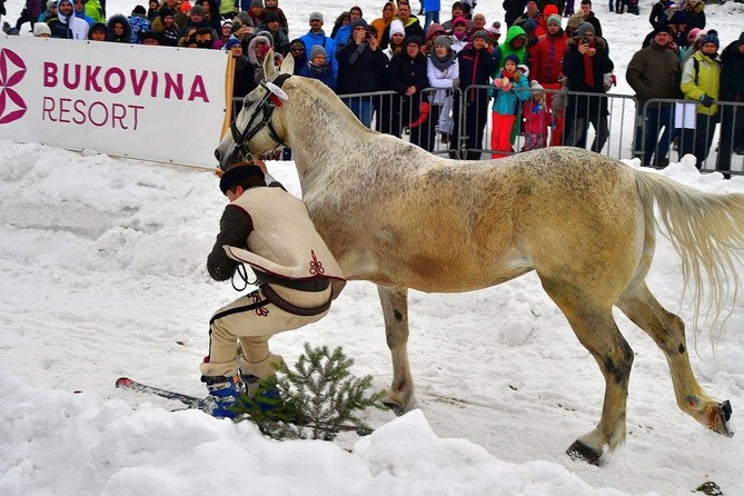 Góralskie wyścigi na śniegu