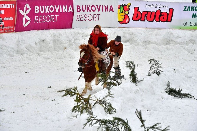 Góralskie wyścigi na śniegu