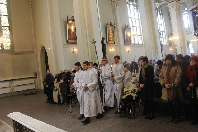 Podziękowanie bp. Andrzejowi Iwaneckiemu 