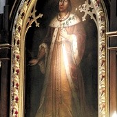Obraz świętego w kościele farnym w Radomiu, przed którym niejednokrotnie się modlił.