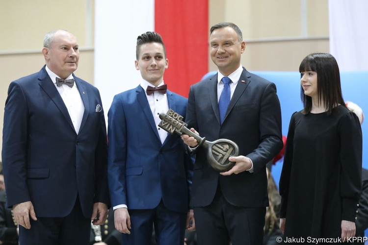 Prezydent Andrzej Duda w Bochni