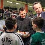 Spotkanie Miro Klose z dziećmi ze szkółek piłkarskich