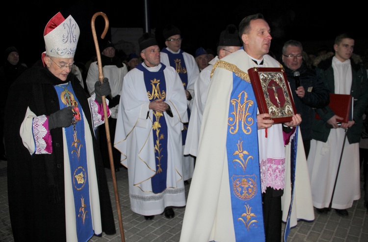 Ikona w maryjnej parafii w Wołominie