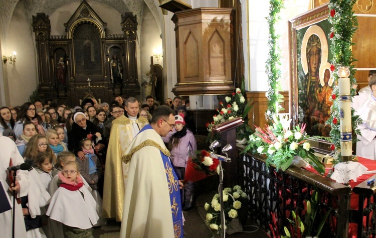 Ikona w maryjnej parafii w Wołominie