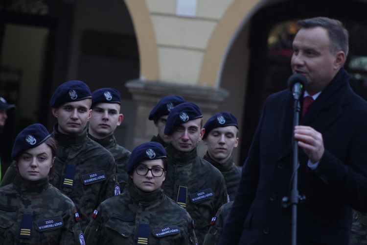 Andrzej Duda w Kamiennej Górze