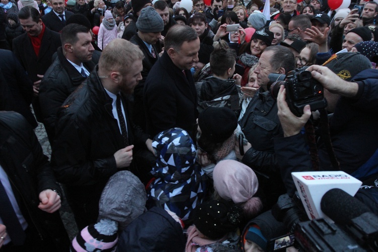 Andrzej Duda w Kamiennej Górze