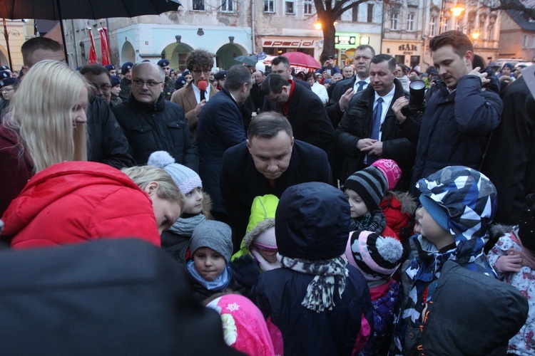 Andrzej Duda w Kamiennej Górze