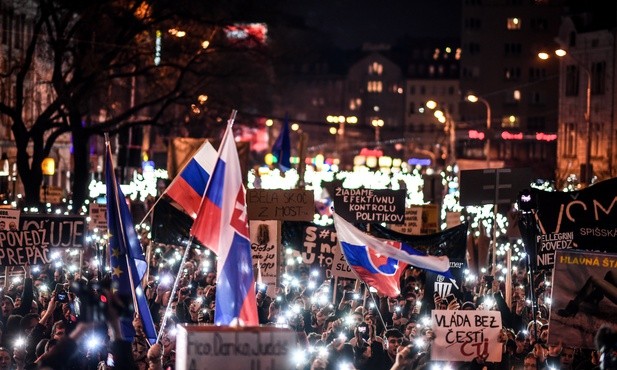 Kolejne demonstracje na Słowacji
