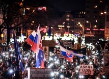 Kolejne demonstracje na Słowacji