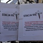 Pikieta zwolenników aborcji pod pałacem arcybiskupa