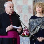 Odsłonięcie herbu abp. Józefa Górzyńskiego