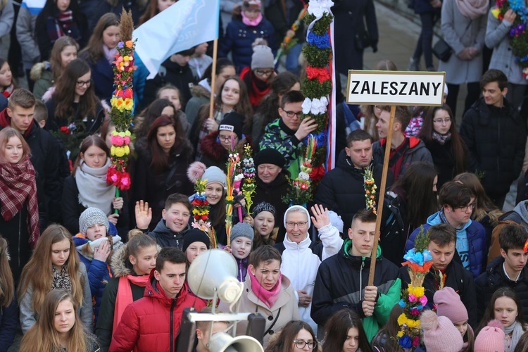 Spotkanie młodych w Niedzielę Palmową 