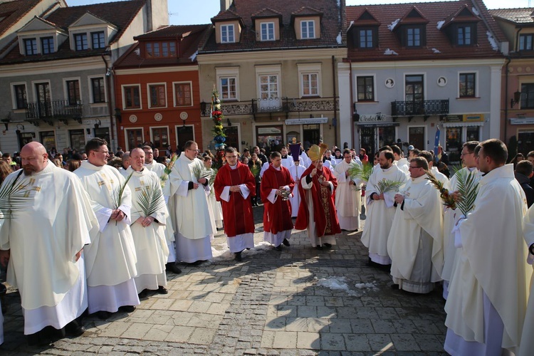 Spotkanie młodych w Niedzielę Palmową 