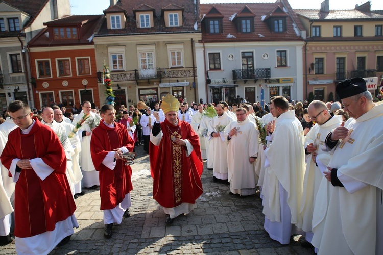 Spotkanie młodych w Niedzielę Palmową 