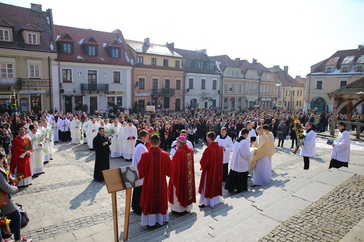 Spotkanie młodych w Niedzielę Palmową 