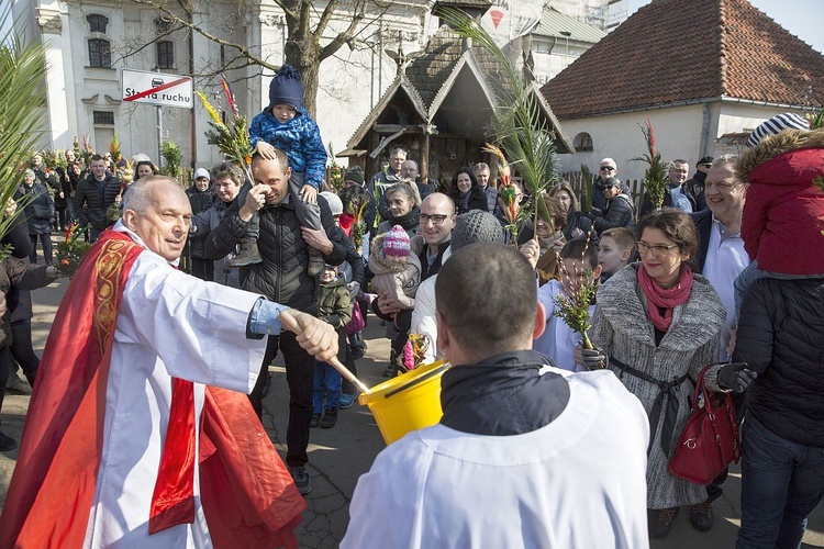 Niedziela Palmowa w Bielańskim Lesie