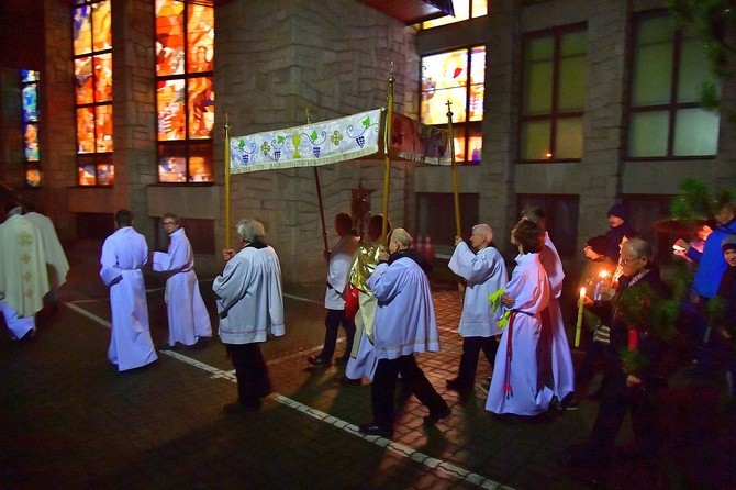 Wielka Sobota w Zakopanem - parafia św. Krzyża