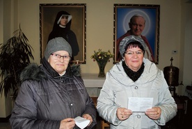 Zofia Wieczorek i Maria Sadło podjęły zobowiązanie.