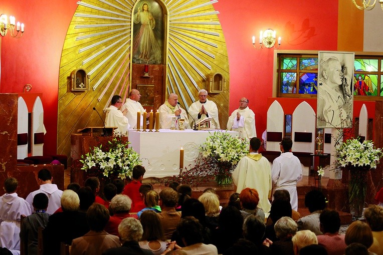 Powitanie relikwii św. Jana Pawła II w Miliardowicach